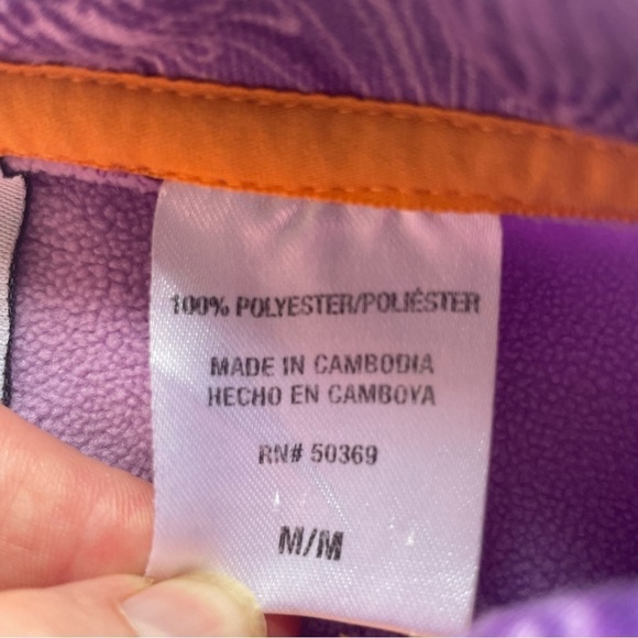 Spalding Purple Quarter-Zip Pullover Sweatshirt – Medium - Picture 8 of 11